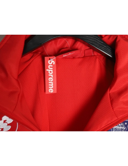 Supreme 3M reflective half-zip pullover jacket,Supreme