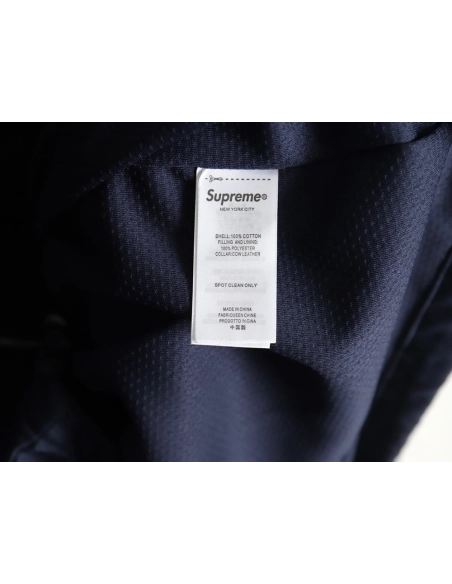 Supreme 3M reflective half-zip pullover jacket TSK1,Supreme