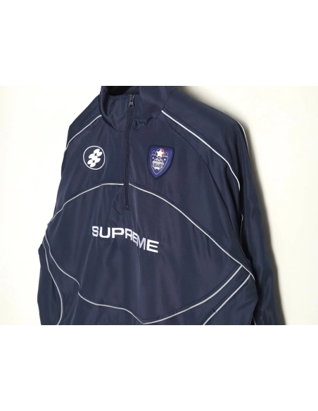 Supreme 3M reflective half-zip pullover jacket TSK1,Supreme