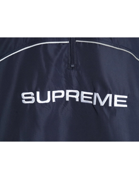 Supreme 3M reflective half-zip pullover jacket TSK1,Supreme