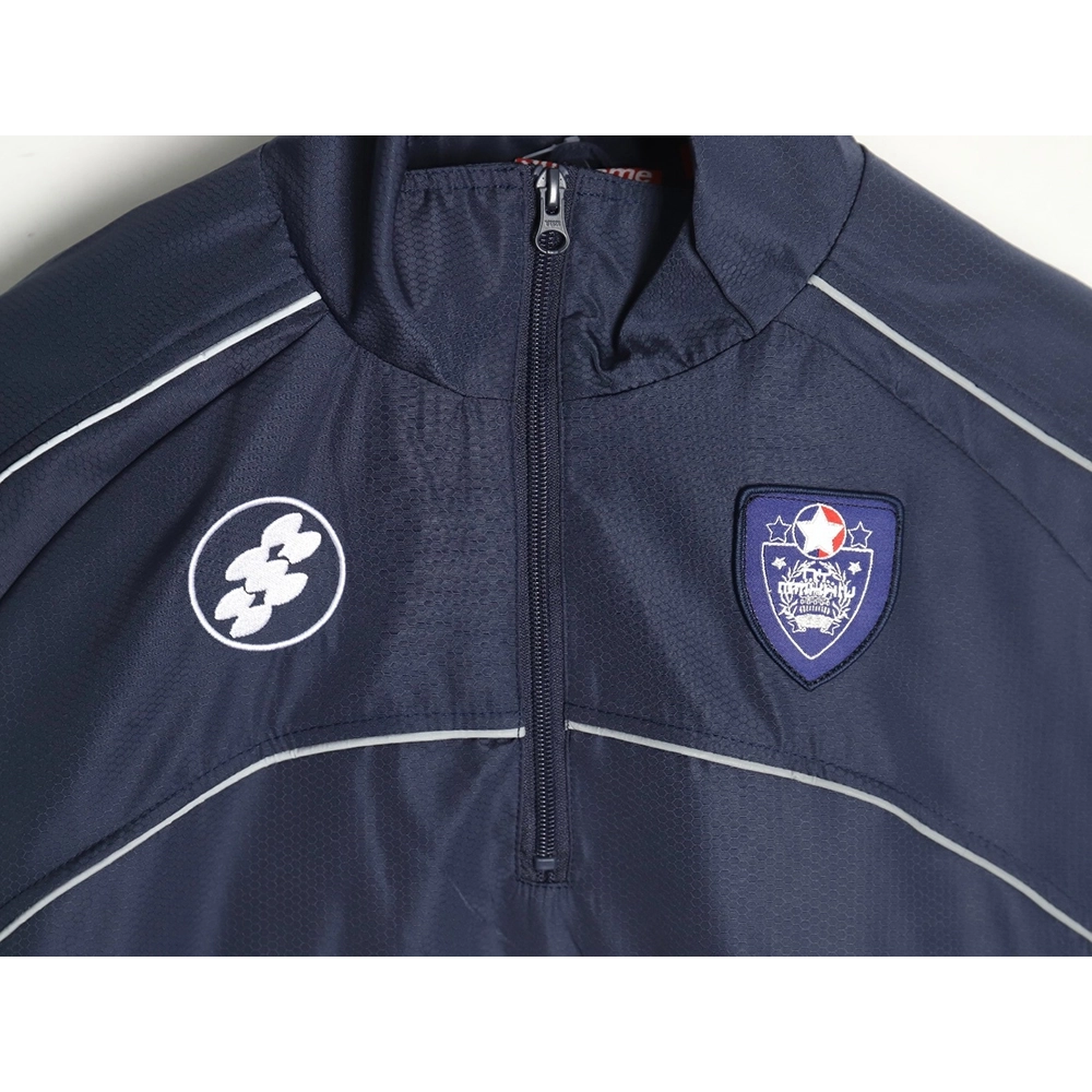 Supreme 3M reflective half-zip pullover jacket TSK1,Supreme