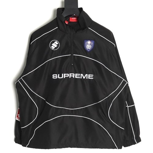 Supreme 3M reflective half-zip pullover jacket TSK2,Supreme