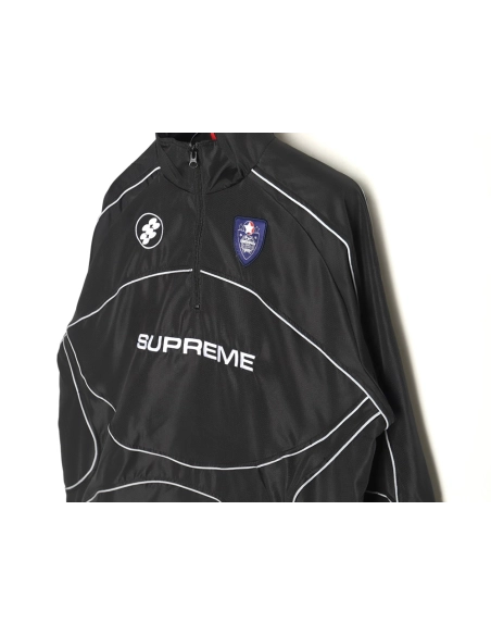 Supreme 3M reflective half-zip pullover jacket TSK2,Supreme