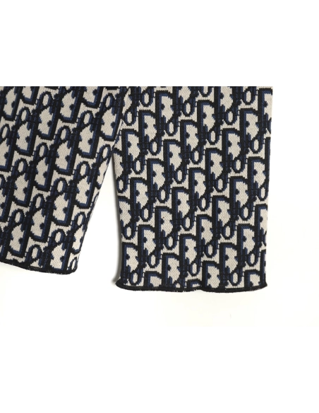 Dior monogram full print jacquard long sleeve shirt,Dior