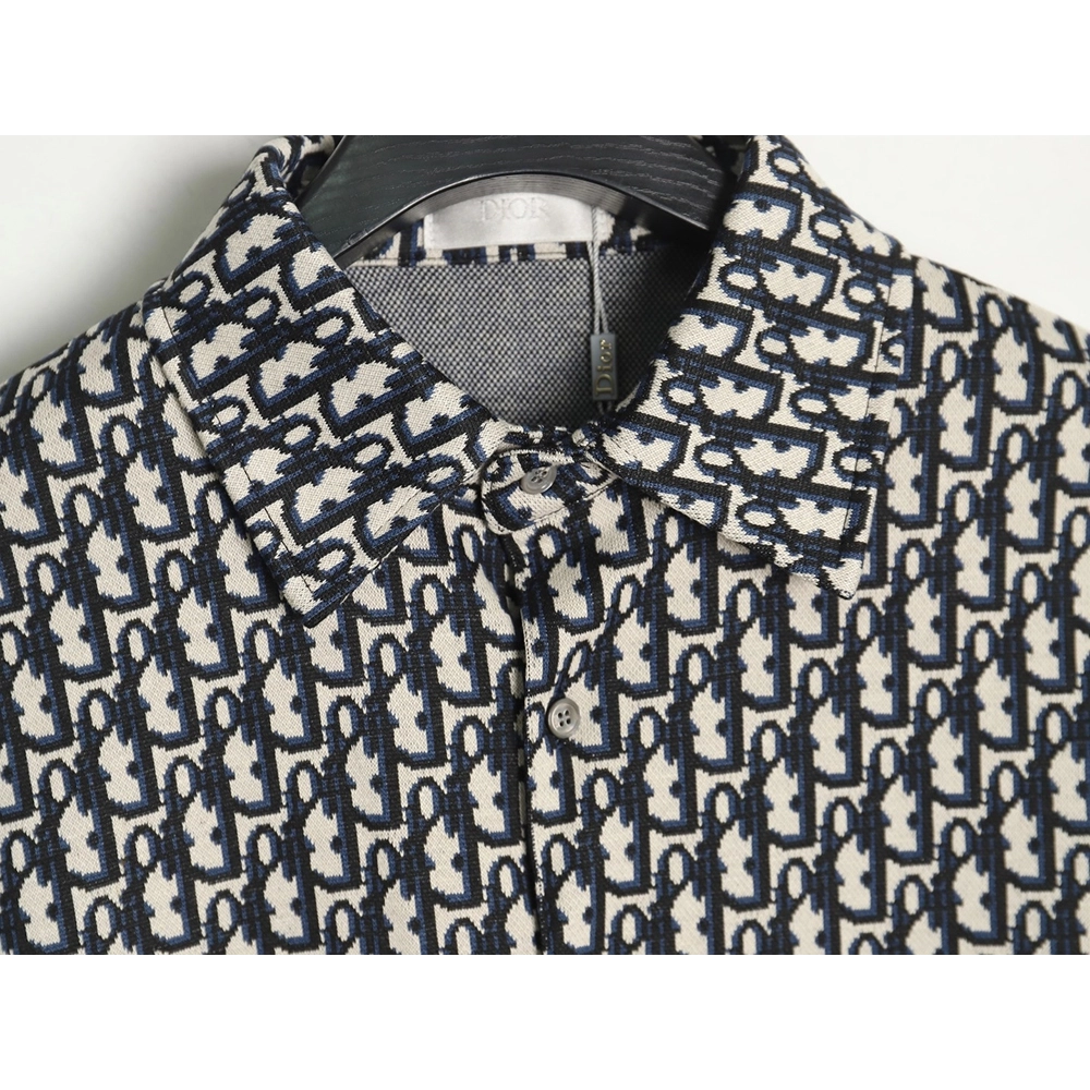 Dior monogram full print jacquard long sleeve shirt,Dior
