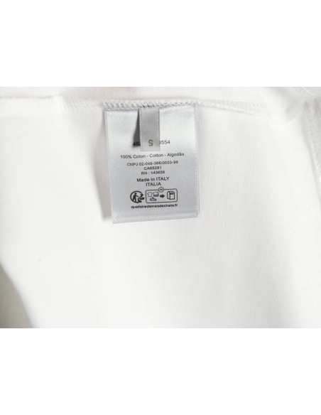 Dior cursive embroidered letters short-sleeved T-shirt,Burberry