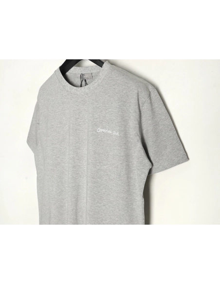 Dior cursive embroidered letters short-sleeved T-shirt TSK2,Burberry