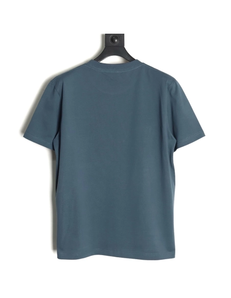 Dior cursive embroidered letters short-sleeved T-shirt TSK3,Burberry