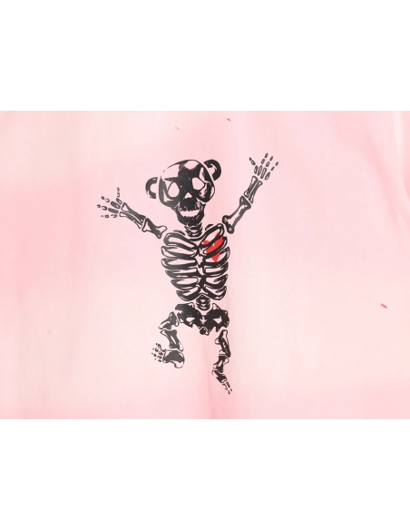 We11 Done cute heart skull gradient print long sleeve T-shirt,We11done