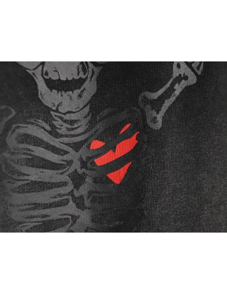 We11 Done cute heart skull gradient print long sleeve T-shirt TSK1,We11done