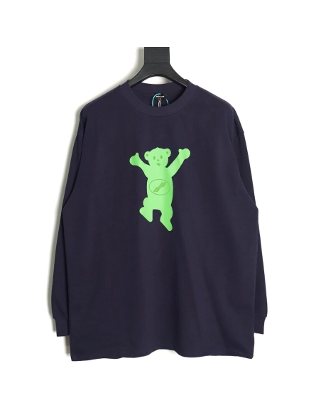 We11 Done Double-sided cute bear print long sleeves,We11done