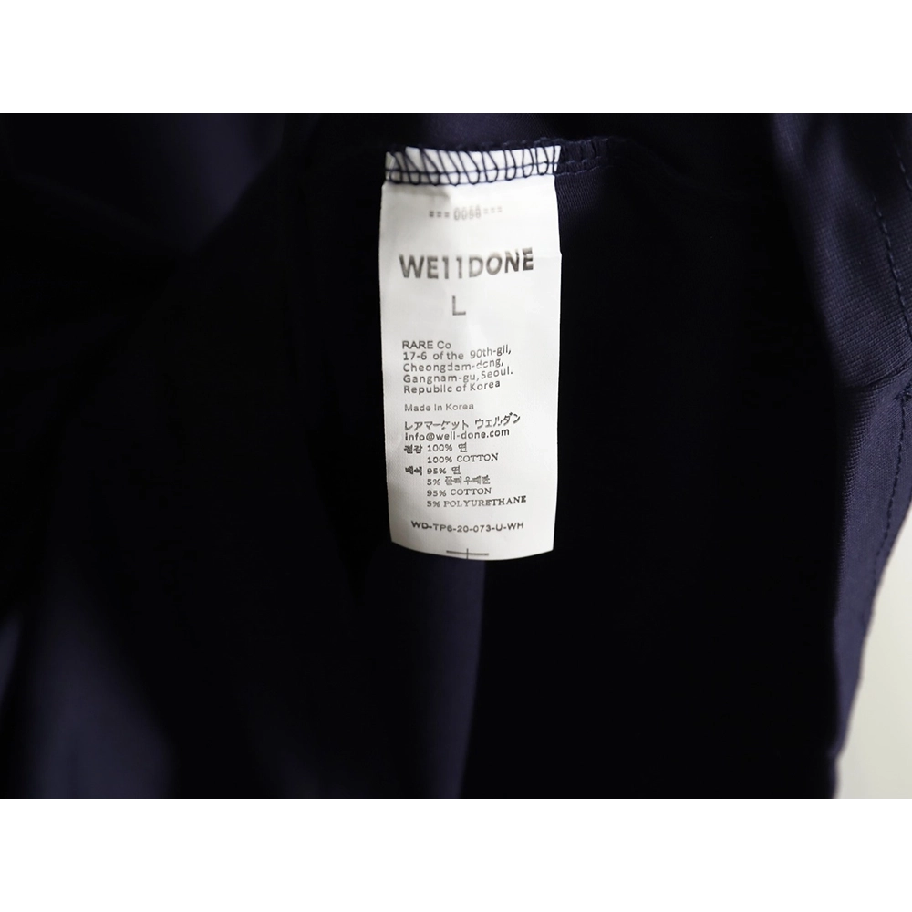 We11 Done Double-sided cute bear print long sleeves,We11done