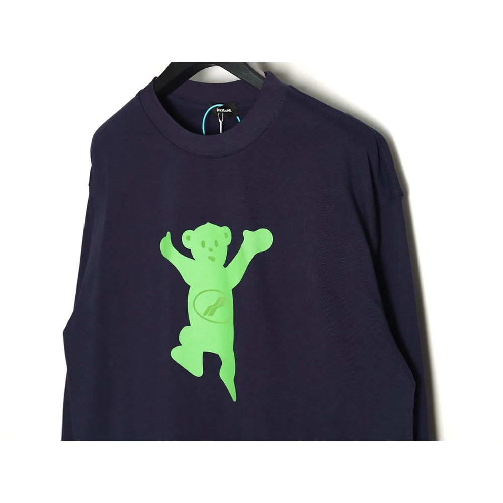 We11 Done Double-sided cute bear print long sleeves,We11done