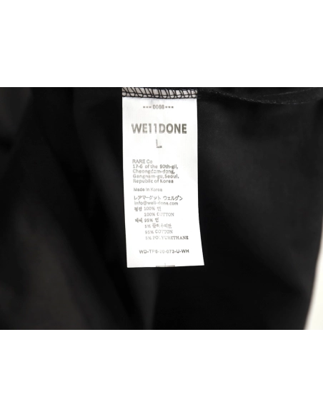 We11 Done Double-sided cute bear print long sleeves TSK1,We11done