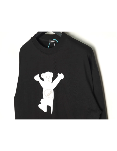 We11 Done Double-sided cute bear print long sleeves TSK1,We11done