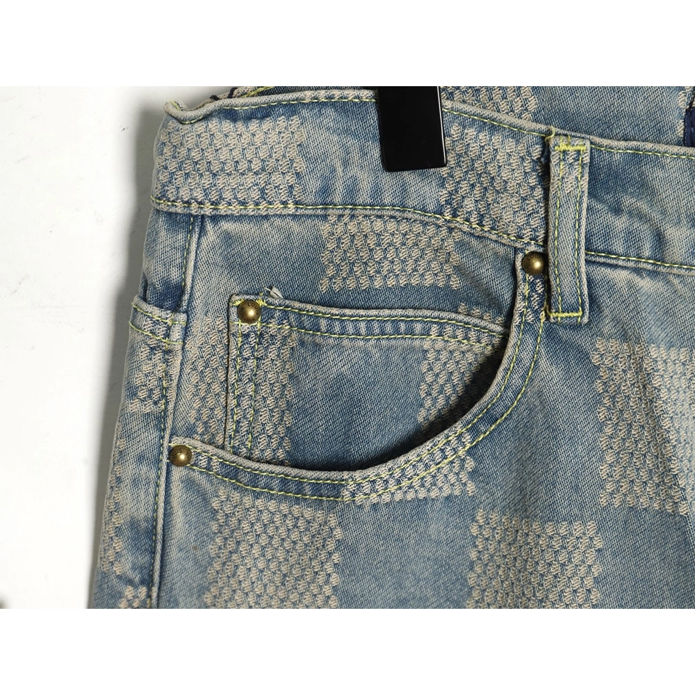 Louis Vuitton Checkerboard Jeans,Louis Vuitton