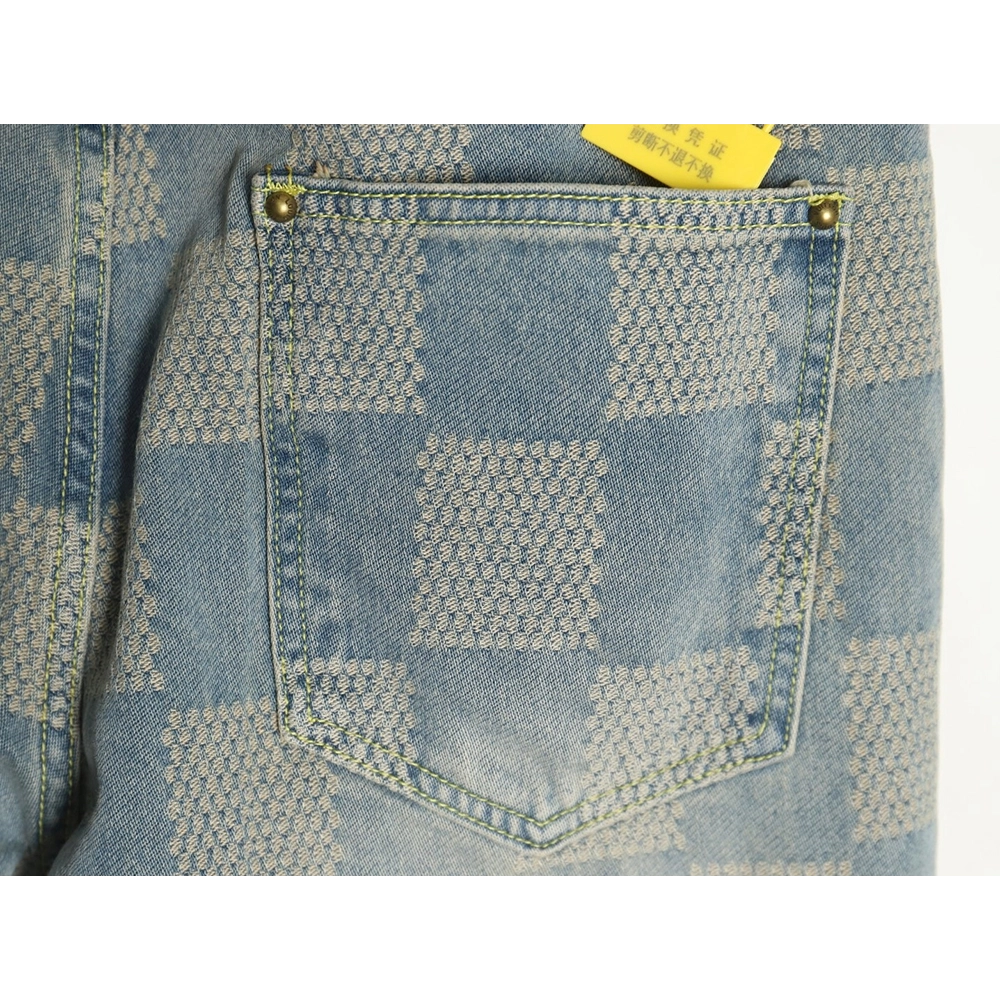 Louis Vuitton Checkerboard Jeans,Louis Vuitton