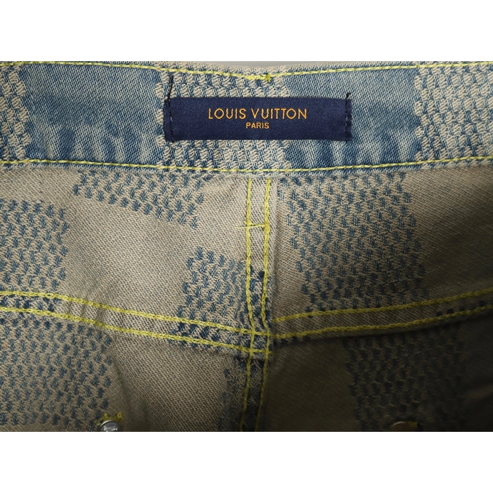 Louis Vuitton Checkerboard Jeans,Louis Vuitton