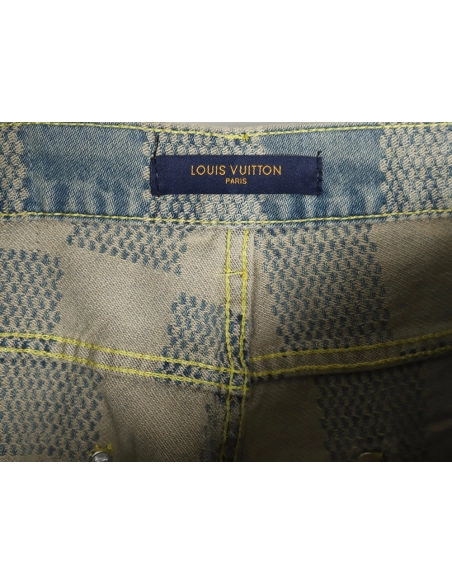 Louis Vuitton Checkerboard Jeans,Louis Vuitton