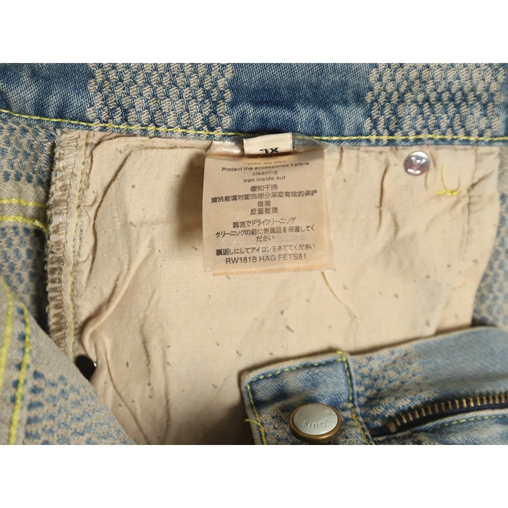 Louis Vuitton Checkerboard Jeans,Louis Vuitton
