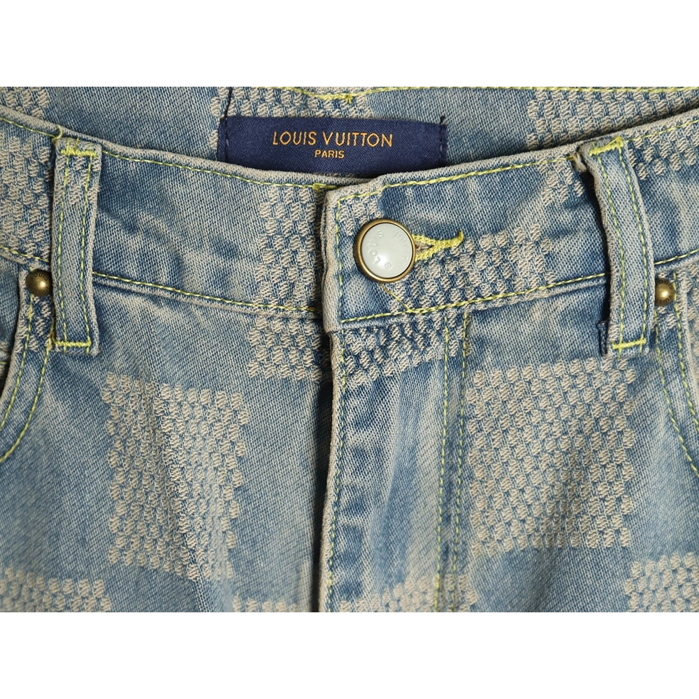 Louis Vuitton Checkerboard Jeans,Louis Vuitton