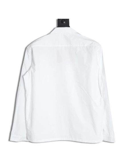 Miu Miu poplin pocket lapel long sleeve shirt,Miu Miu