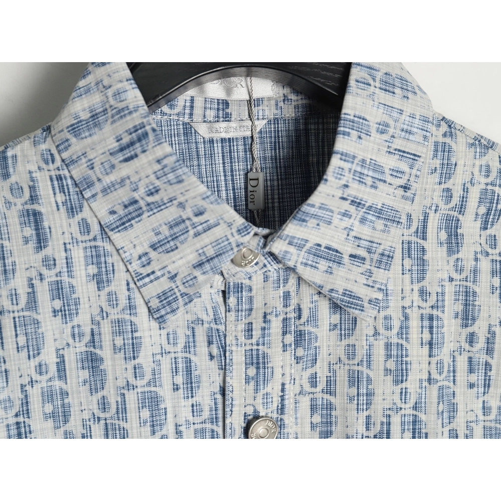 Dior classic all over print monogram denim shirt jacket,Dior