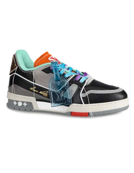 Louis Vuitton Trainers Teal Multi-color,LV Trainer