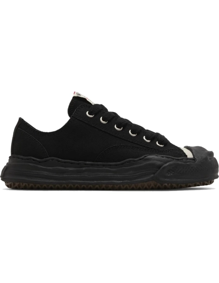 Maison Mihara Yasuhiro Hank OG Sole Canvas Low Black,MAISON MIHARA YASUHIRO