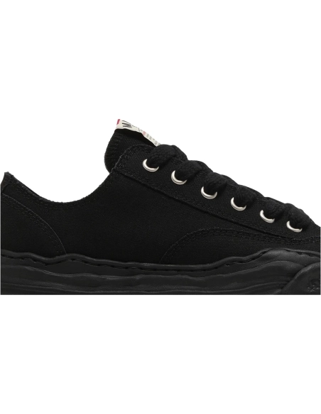 Maison Mihara Yasuhiro Hank OG Sole Canvas Low Black,MAISON MIHARA YASUHIRO