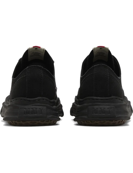 Maison Mihara Yasuhiro Hank OG Sole Canvas Low Black,MAISON MIHARA YASUHIRO