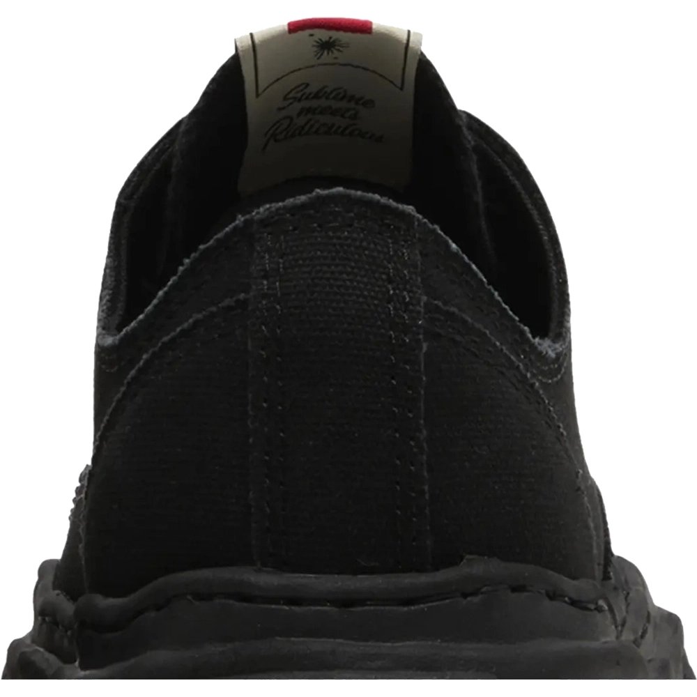 Maison Mihara Yasuhiro Hank OG Sole Canvas Low Black,MAISON MIHARA YASUHIRO