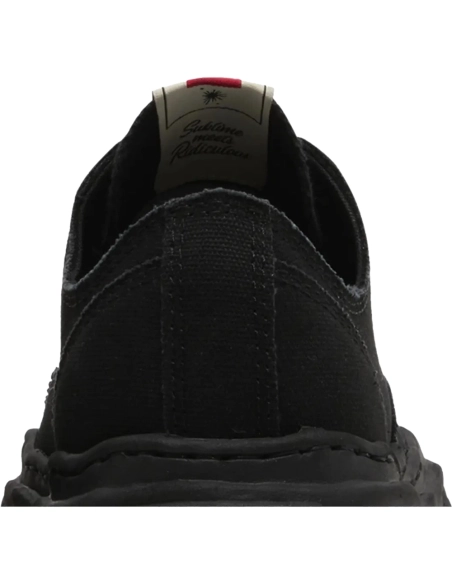 Maison Mihara Yasuhiro Hank OG Sole Canvas Low Black,MAISON MIHARA YASUHIRO