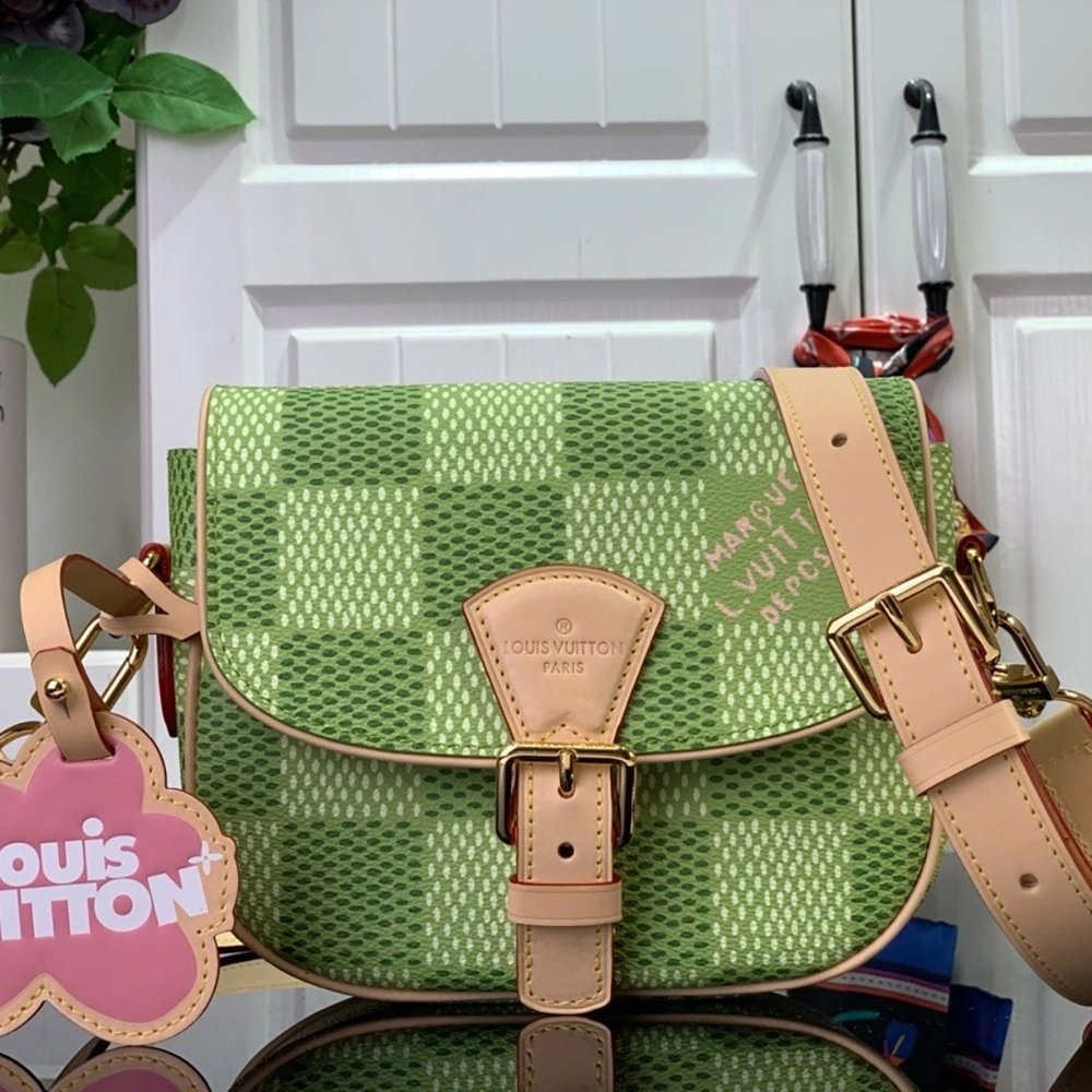 Louis Vuitton Montsouris Bags N40665 20*17*7cm,Louis Vuitton Bags