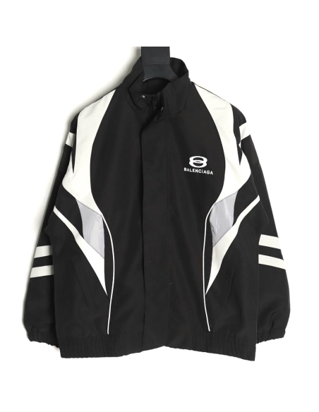 Balenciaga paneled track jacket TSK1,Balenciaga
