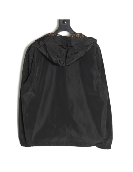 Fendi monogram FF full print double-sided windbreaker zipper jacket,Fendi