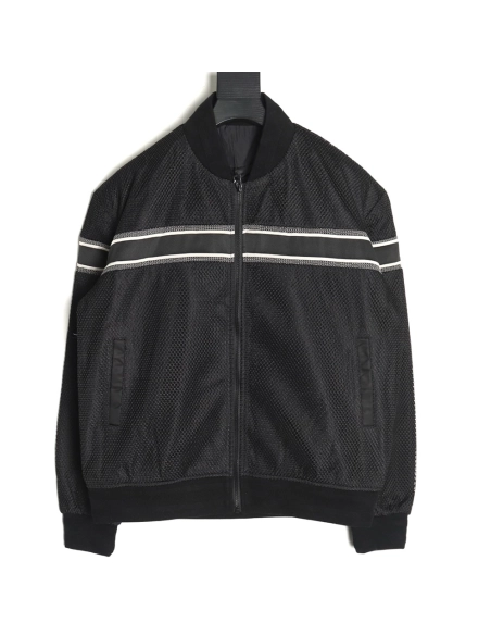 Dior mesh webbing baseball jacket TSK1,Dior