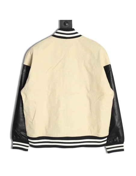 Louis Vuitton Pearl Presbyopia Baseball Jacket,Louis Vuitton