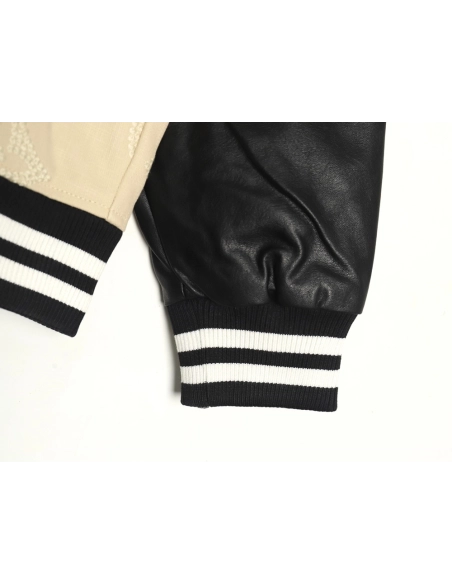 Louis Vuitton Pearl Presbyopia Baseball Jacket,Louis Vuitton