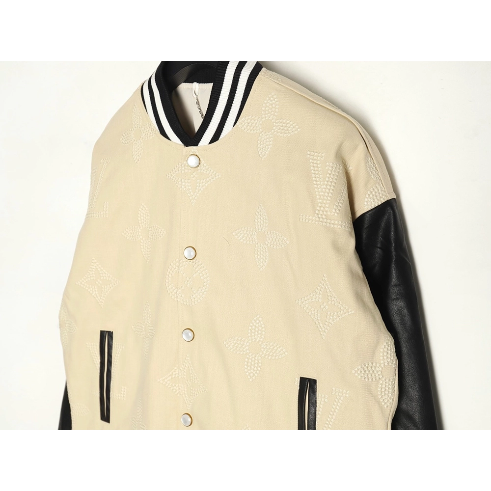 Louis Vuitton Pearl Presbyopia Baseball Jacket,Louis Vuitton