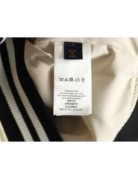 Louis Vuitton Pearl Presbyopia Baseball Jacket,Louis Vuitton