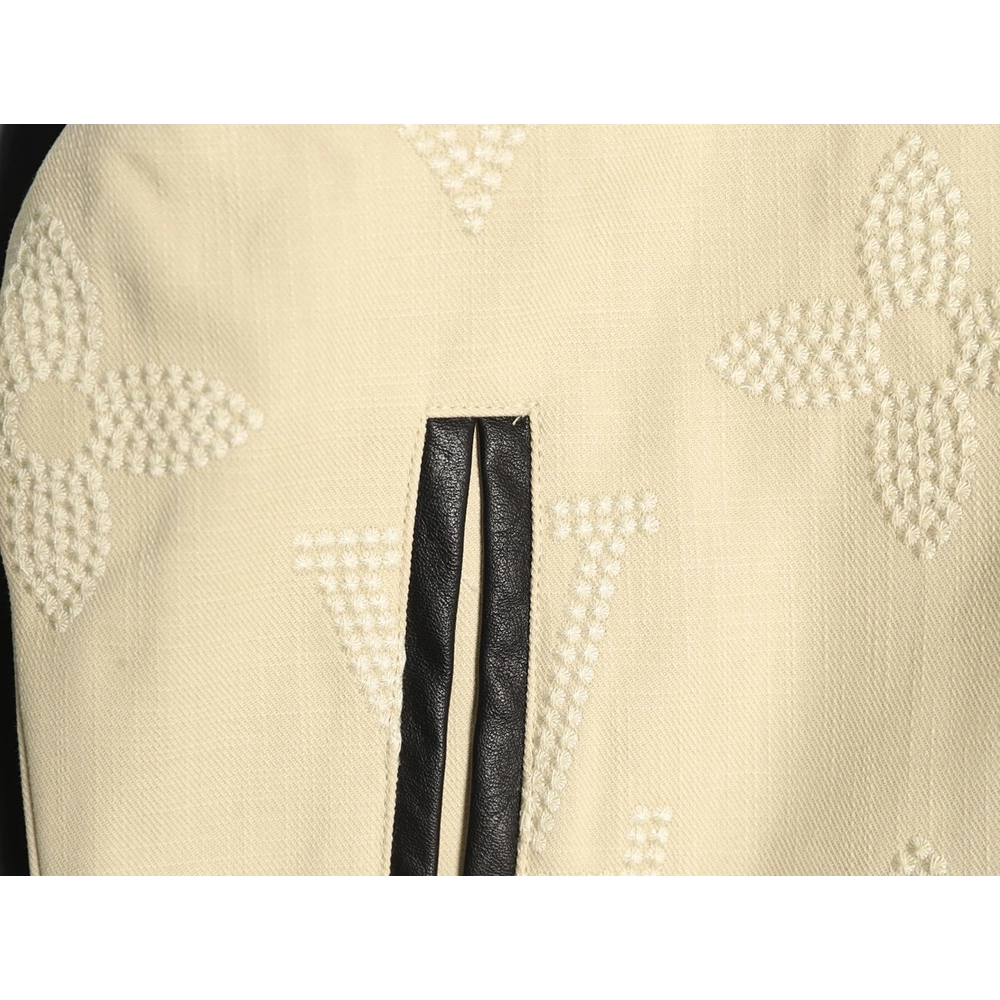 Louis Vuitton Pearl Presbyopia Baseball Jacket,Louis Vuitton