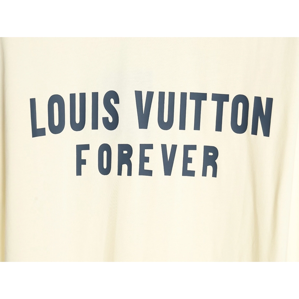 Louis Vuitton fake pocket letter printed short sleeves,Louis Vuitton