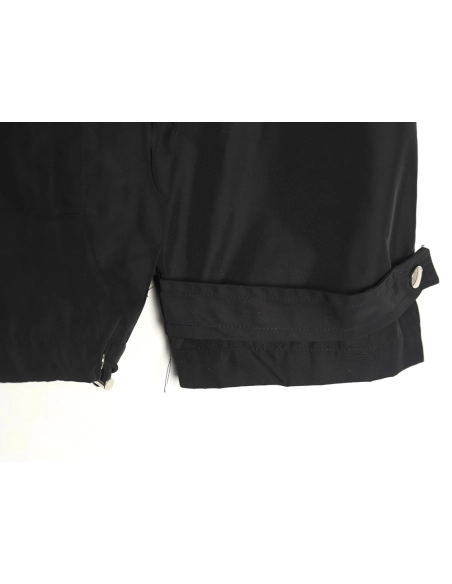 Gucci patchwork all over print monogram hooded windbreaker jacket,Gucci