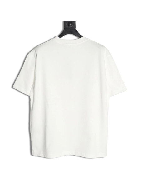 Dior lettering embroidered short sleeve T-shirt,Dior