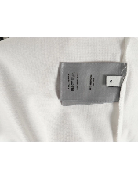 Dior lettering embroidered short sleeve T-shirt,Dior