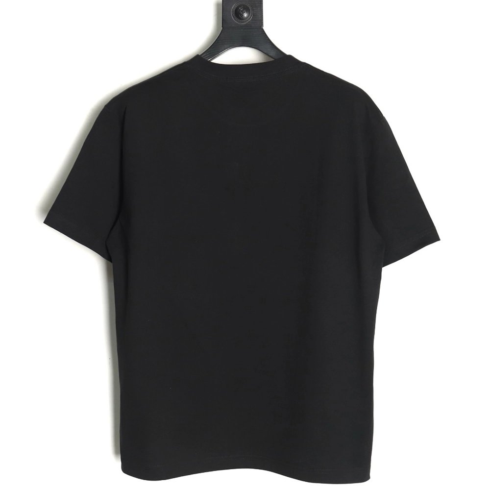 Dior lettering embroidered short sleeve T-shirt,Dior