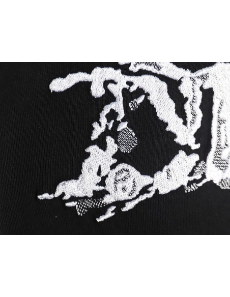 Dior lettering embroidered short sleeve T-shirt,Dior