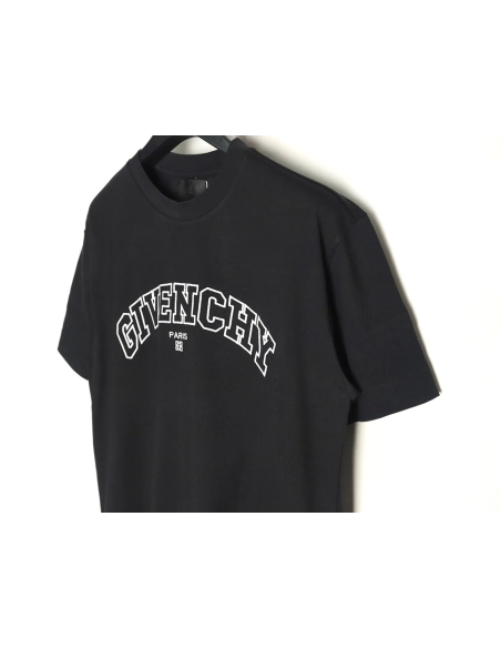 Givenchy hollow arc letter embroidered short-sleeved T-shirt TSK1,Givenchy