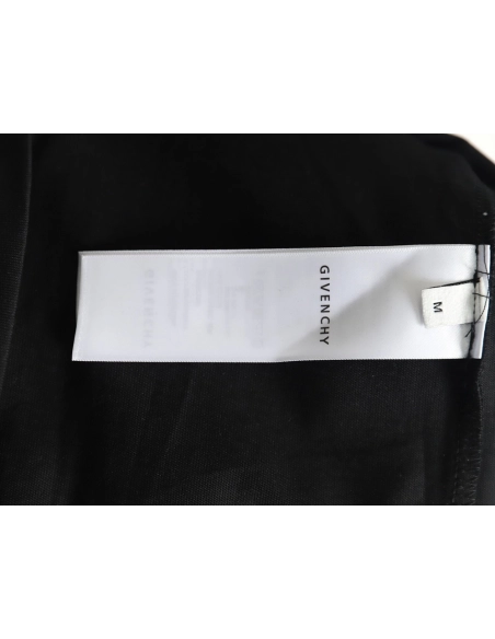 Givenchy hollow arc letter embroidered short-sleeved T-shirt TSK1,Givenchy